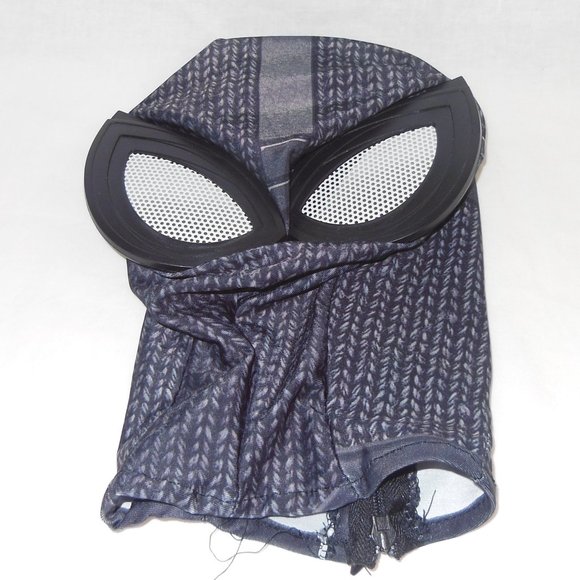 Spider-Man Bodysuit Mask Costume XXL Zentai Cosplay Halloween Black - Picture 2 of 8